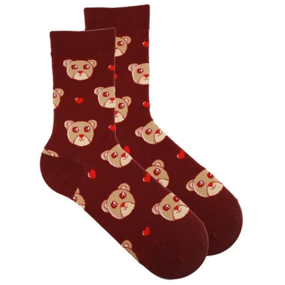 Cute Bear Socks from the Sock Panda (Adult Medium)