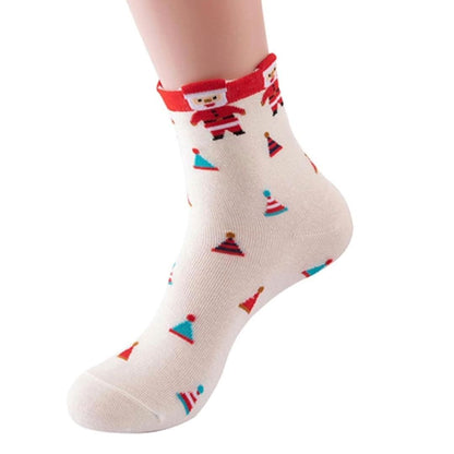 Cute Holiday Pattern Socks (Adult Medium - Women's Shoe Sizes 5 - 10)