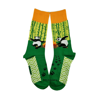 Dancing Panda Socks from the Sock Panda (Adult Small - Shoe Sizes 2 - 5)