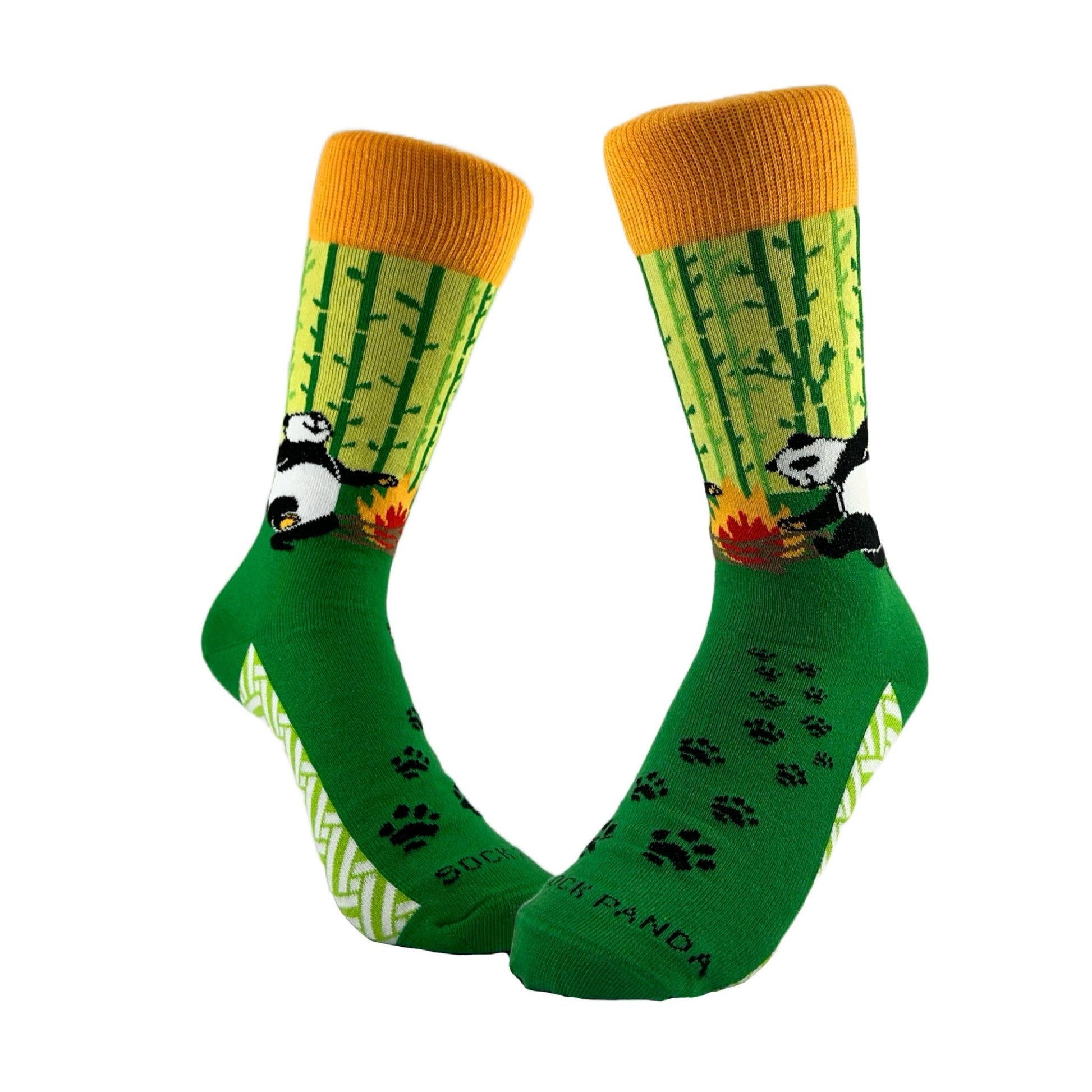 Dancing Panda Socks from the Sock Panda (Adult Small - Shoe Sizes 2 - 5)