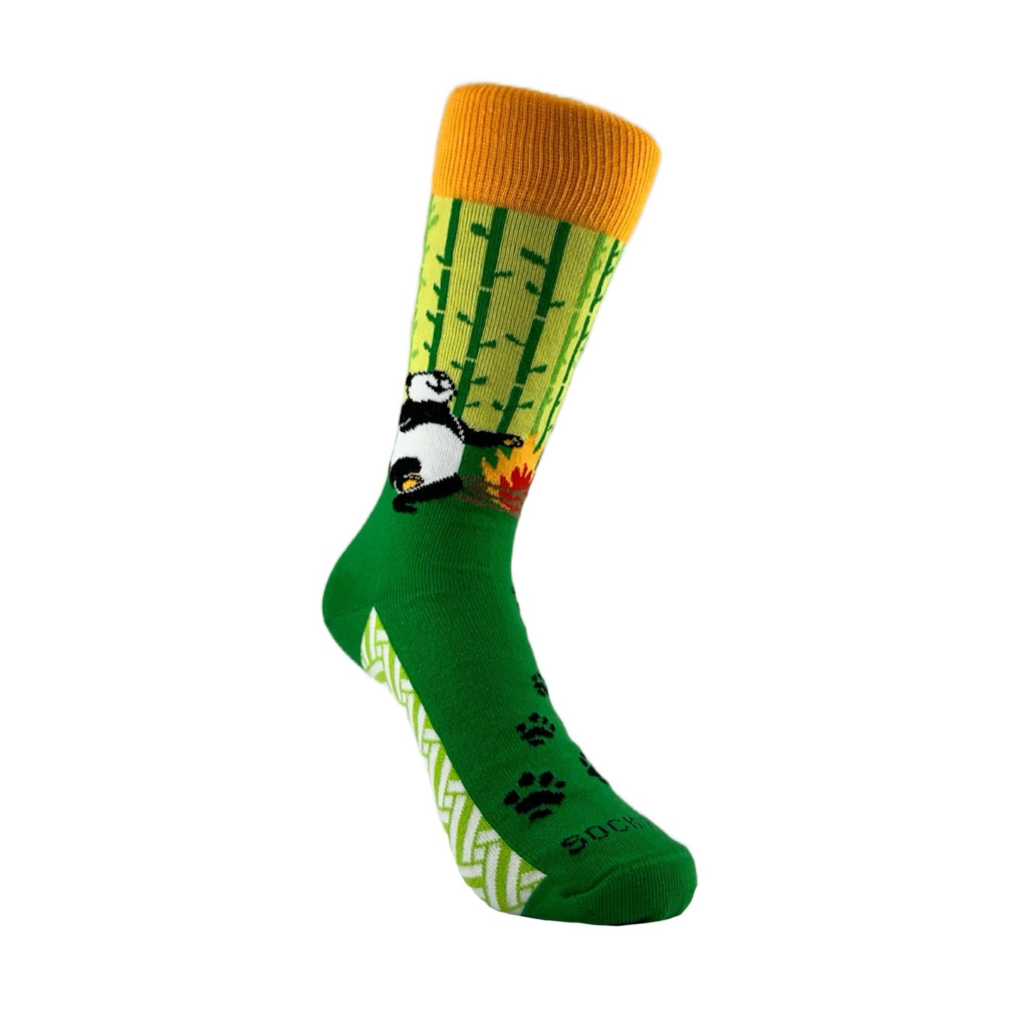 Dancing Panda Socks from the Sock Panda (Adult Small - Shoe Sizes 2 - 5)
