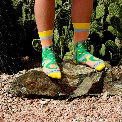 Desert Lizard Socks from the Sock Panda (Adult Medium) DesertLizardMd
