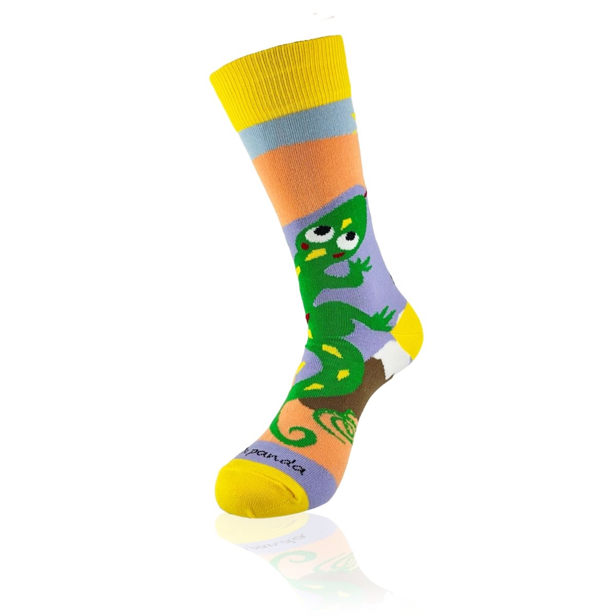 Desert Lizard Socks from the Sock Panda (Adult Medium) DesertLizardMd