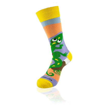 Desert Lizard Socks from the Sock Panda (Adult Medium) DesertLizardMd