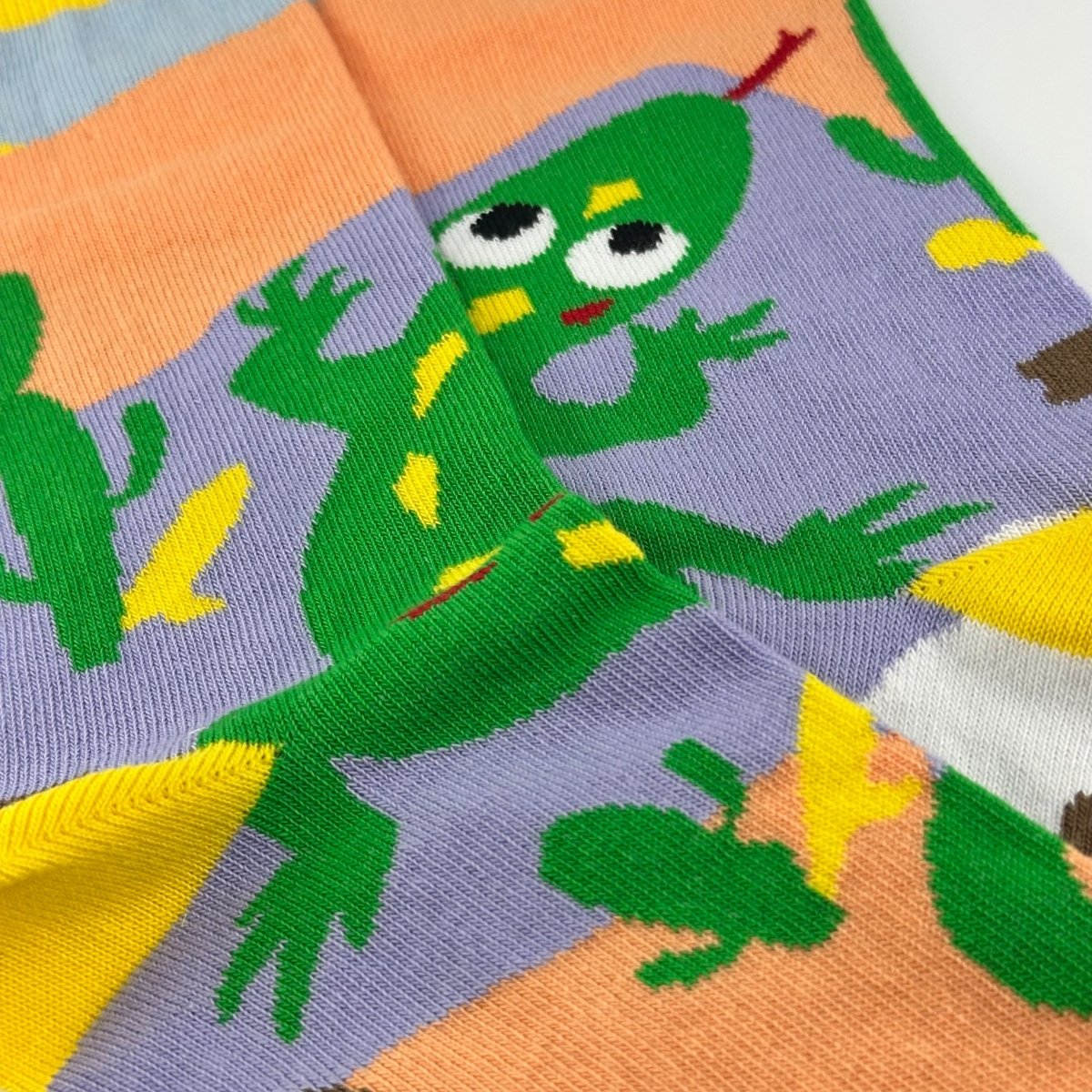 Desert Lizard Socks from the Sock Panda (Adult Medium) DesertLizardMd