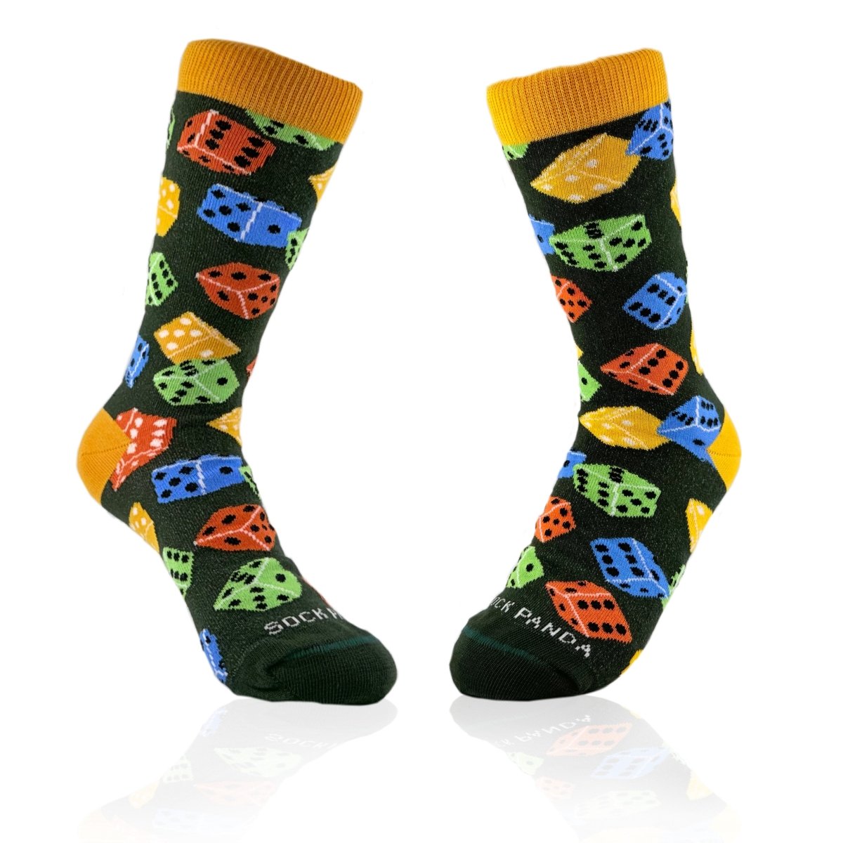 Dice Pattern Socks from the Socks Panda (Adult Small) DicePattSm