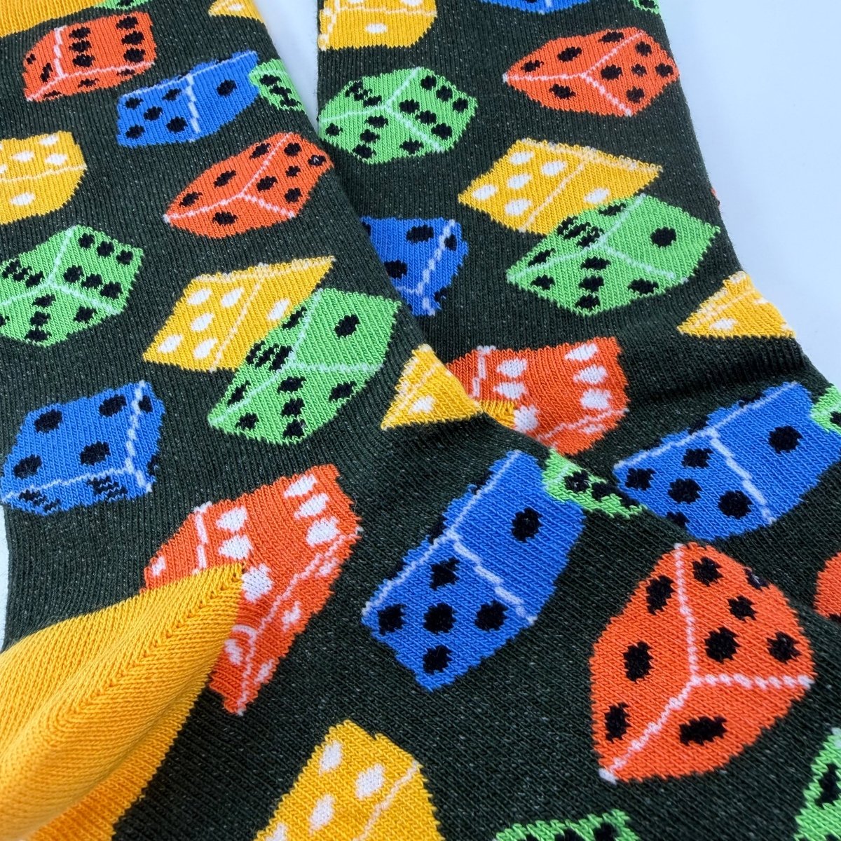 Dice Pattern Socks from the Socks Panda (Adult Small) DicePattSm