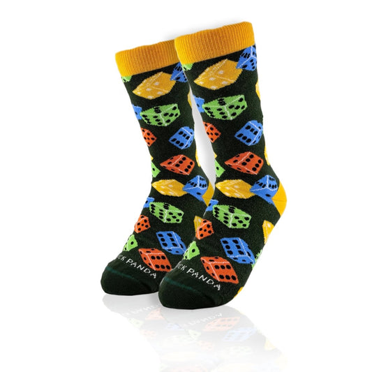 Dice Pattern Socks from the Socks Panda (Adult Small) DicePattSm