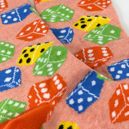 Dice Pattern Socks from the Socks Panda (Three Sizes) DicePattSm