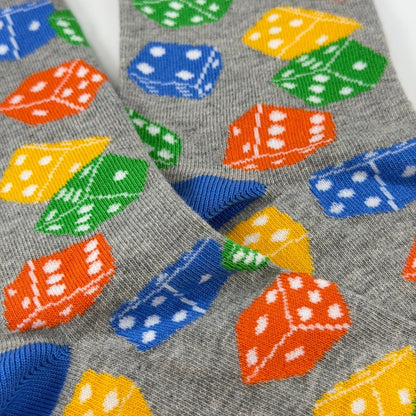 Dice Pattern Socks from the Socks Panda (Three Sizes) DicePattSm