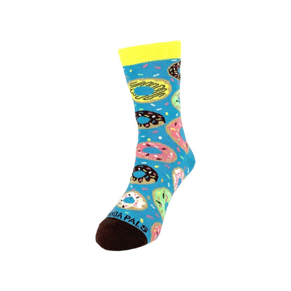Donuts Pattern Socks from the Sock Panda (Age 3 - 7)