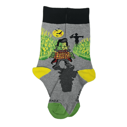 Dracula Eating Corn Socks from the Sock Panda