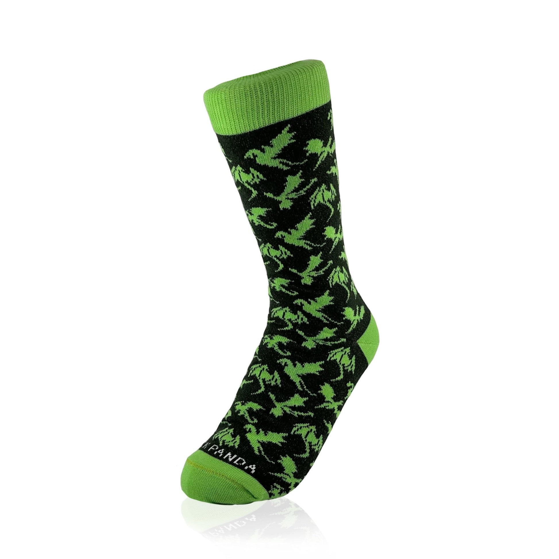 Dragon Pattern from the Sock Panda (Adult Small - Shoe Sizes 2 - 5)