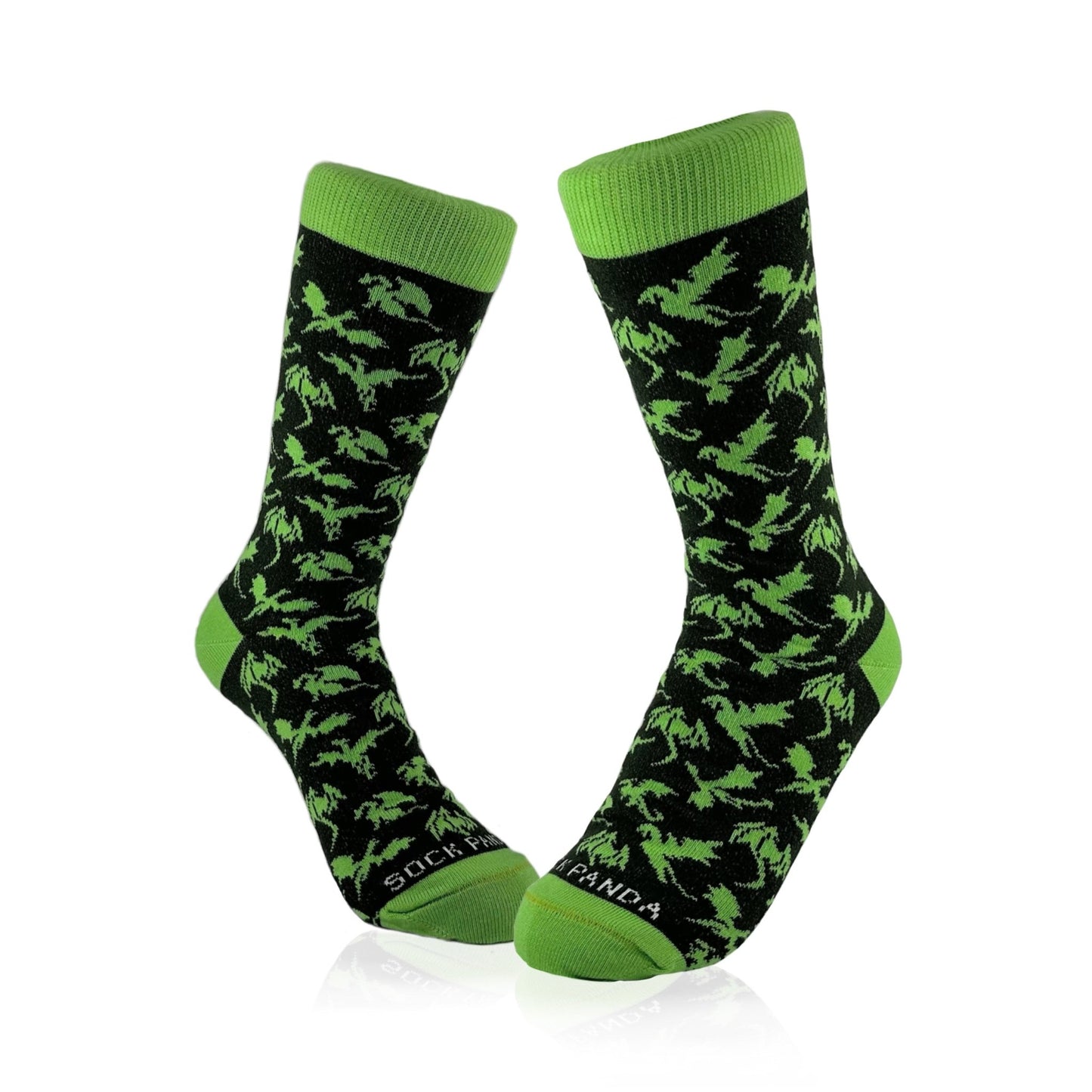 Dragon Pattern from the Sock Panda (Adult Small - Shoe Sizes 2 - 5)