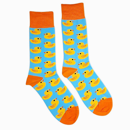 Duck Pattern Socks from the Sock Panda (Adult Large - Men's Shoe Sizes 8 - 12)