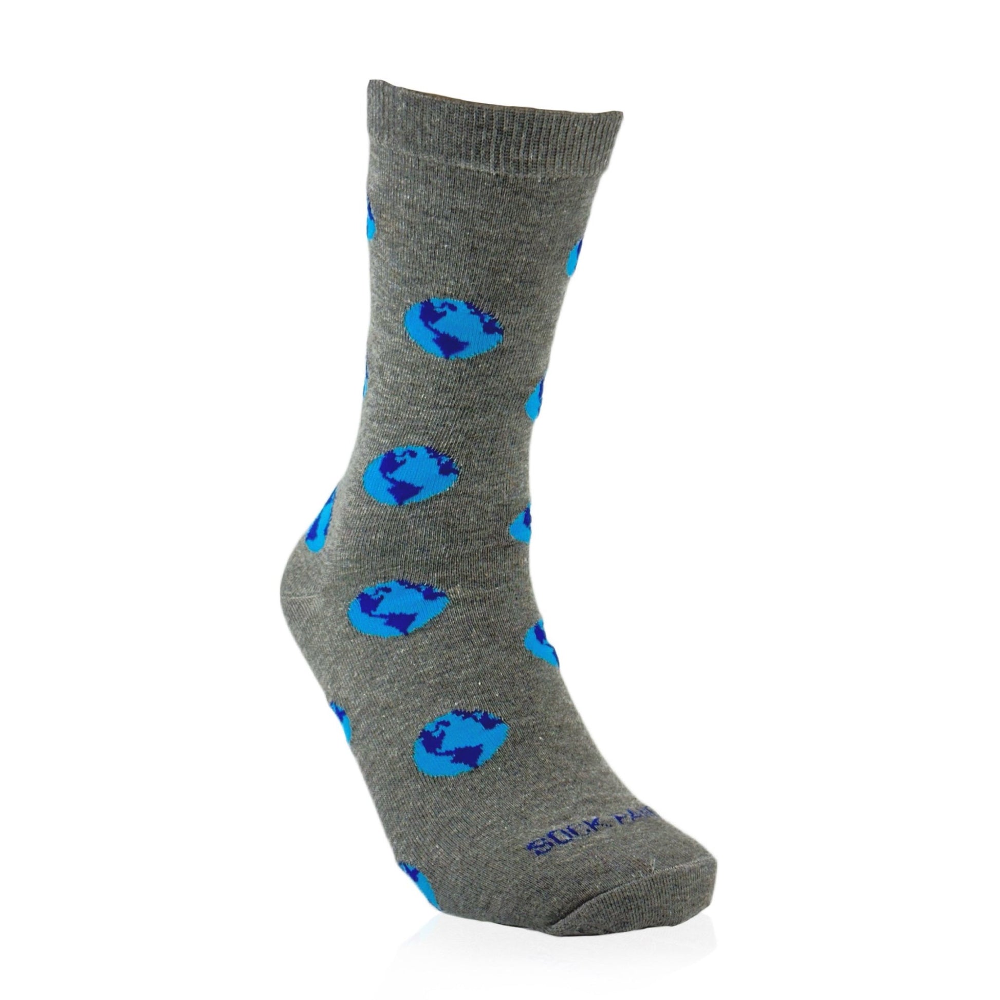 Earth Pattern Socks from the Sock Panda (Adult Medium - Women's Shoe Sizes 5 - 10)