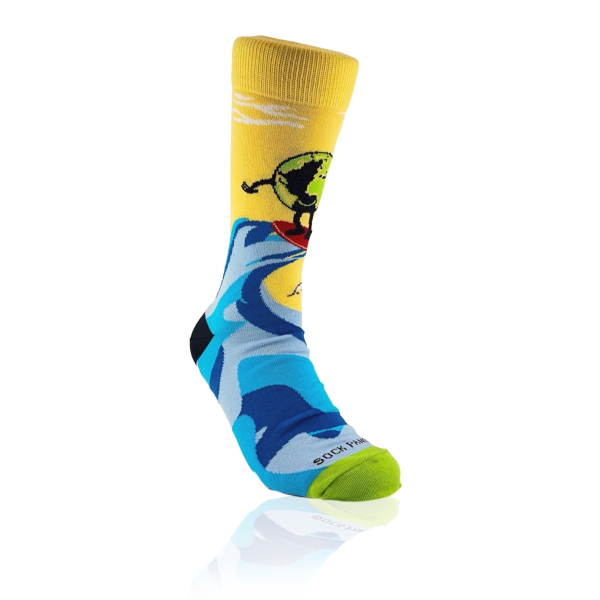 Earth Surfing Socks from the Sock Panda EarthSurfLg