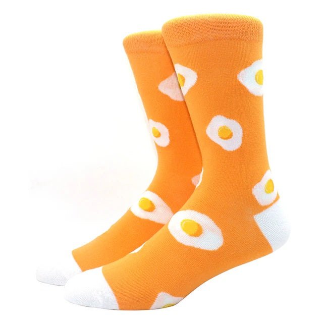 Egg Pattern Socks from the Sock Panda (Adult Large - Men's Shoe Sizes 8 - 12)