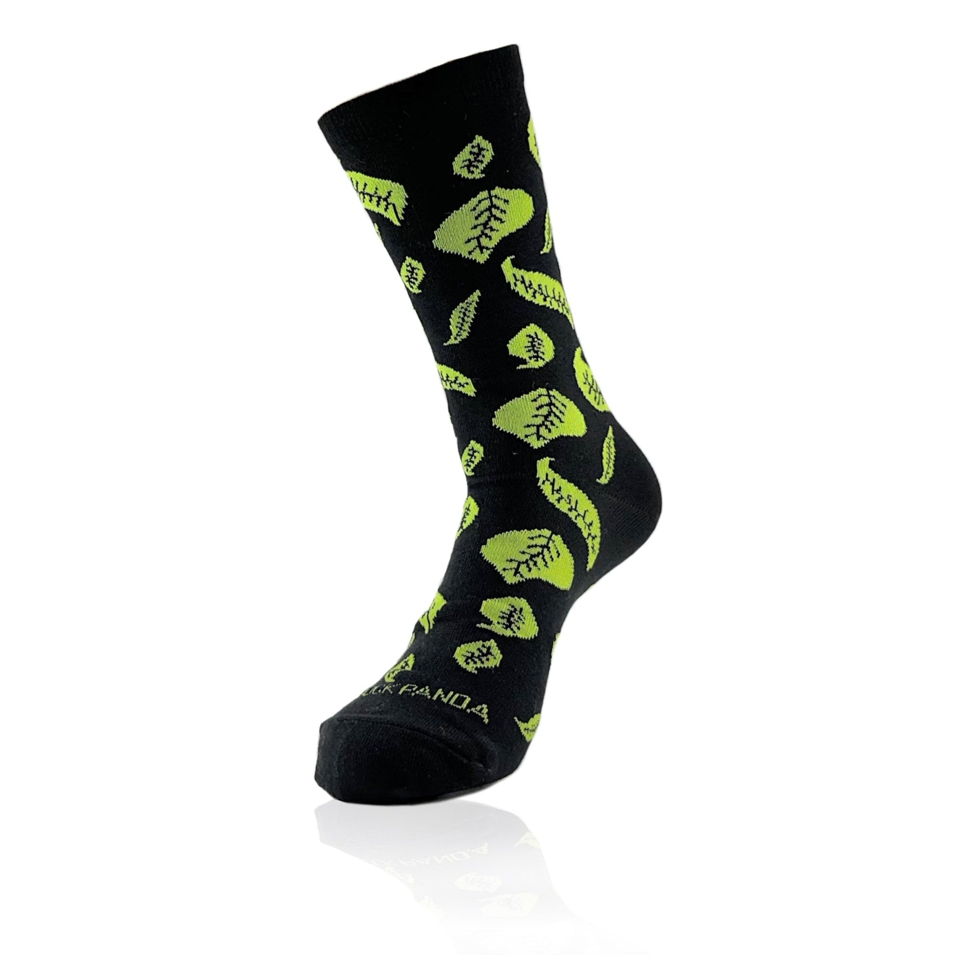 Fall Leaf Pattern Socks the Sock Panda (Adult Medium - Women's Shoe Sizes 5 - 10)
