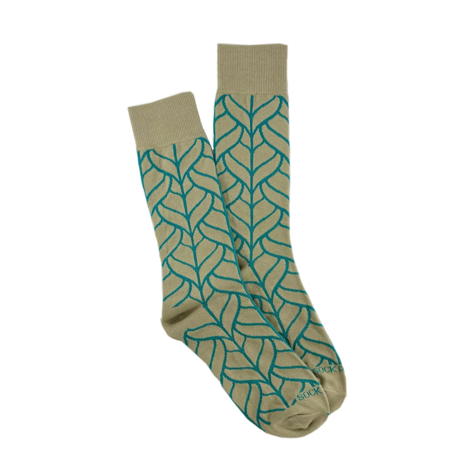 Fall Leaf Patterned Socks from the Sock Panda (Adult Large - Men's Shoe Sizes 8 - 12)