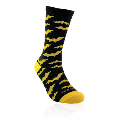 Fantastic Bat Pattern Socks from the Sock Panda (Adult Medium)