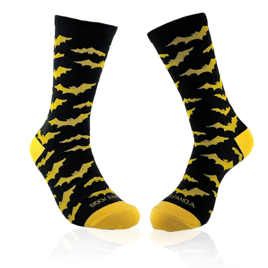 Fantastic Bat Pattern Socks from the Sock Panda (Adult Medium)