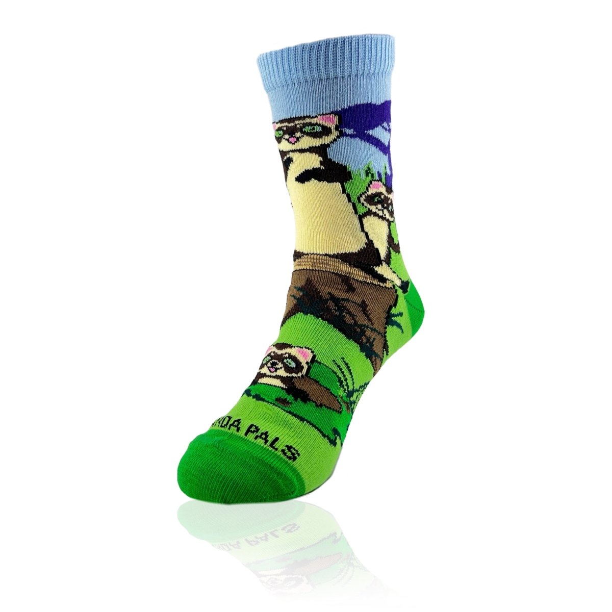 Ferret Family Socks from the Sock Panda (Ages 3 - 7) FerretFamMd