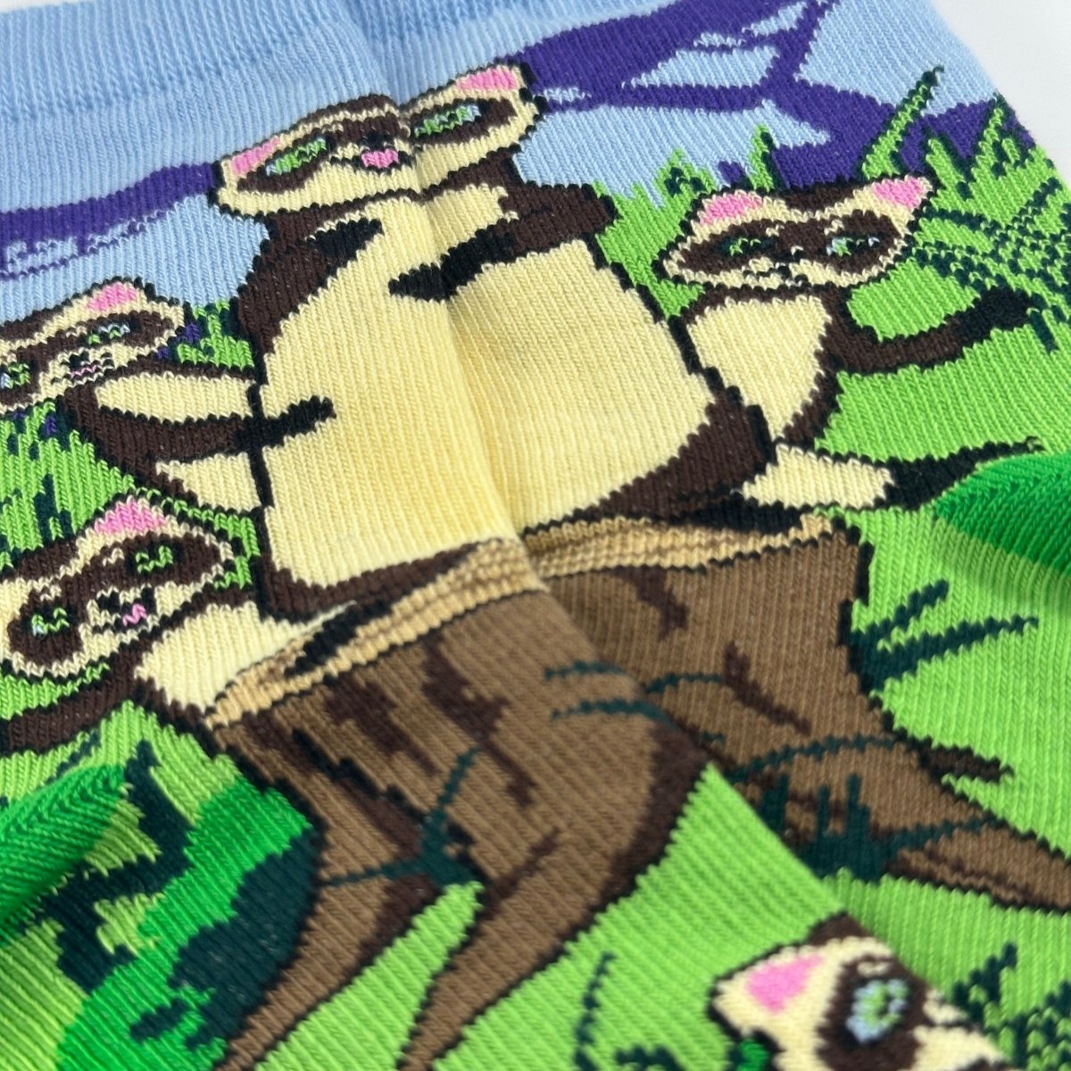 Ferret Family Socks from the Sock Panda (Ages 3 - 7) FerretFamMd