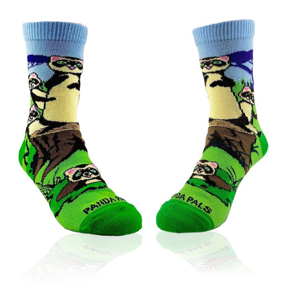 Ferret Family Socks from the Sock Panda (Ages 3 - 7) FerretFamMd