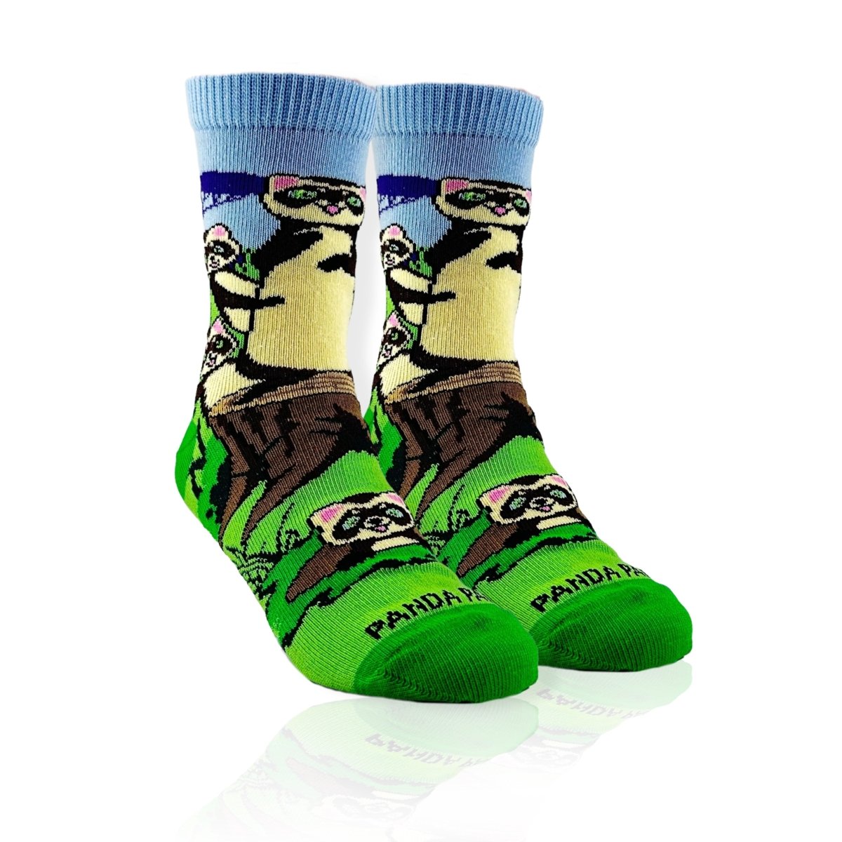 Ferret Family Socks from the Sock Panda (Ages 3 - 7) FerretFamMd