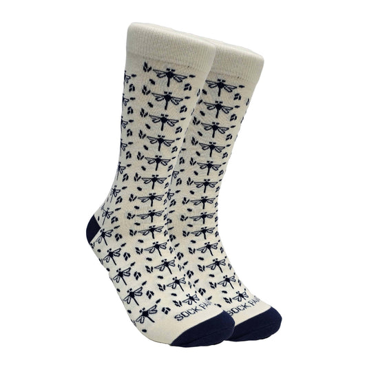 Firefly Pattern Socks from the Sock Panda (Adult Large - Men's Shoe Sizes 8 - 12)