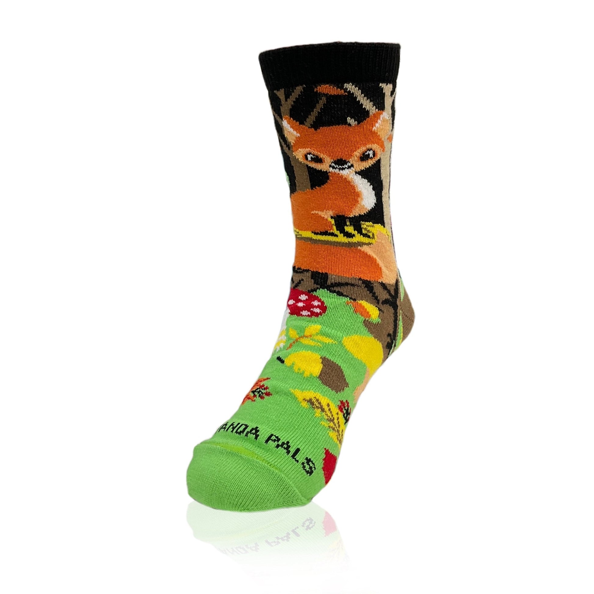 Fox in the Woods Socks from the Sock Panda (Ages 3 - 7)