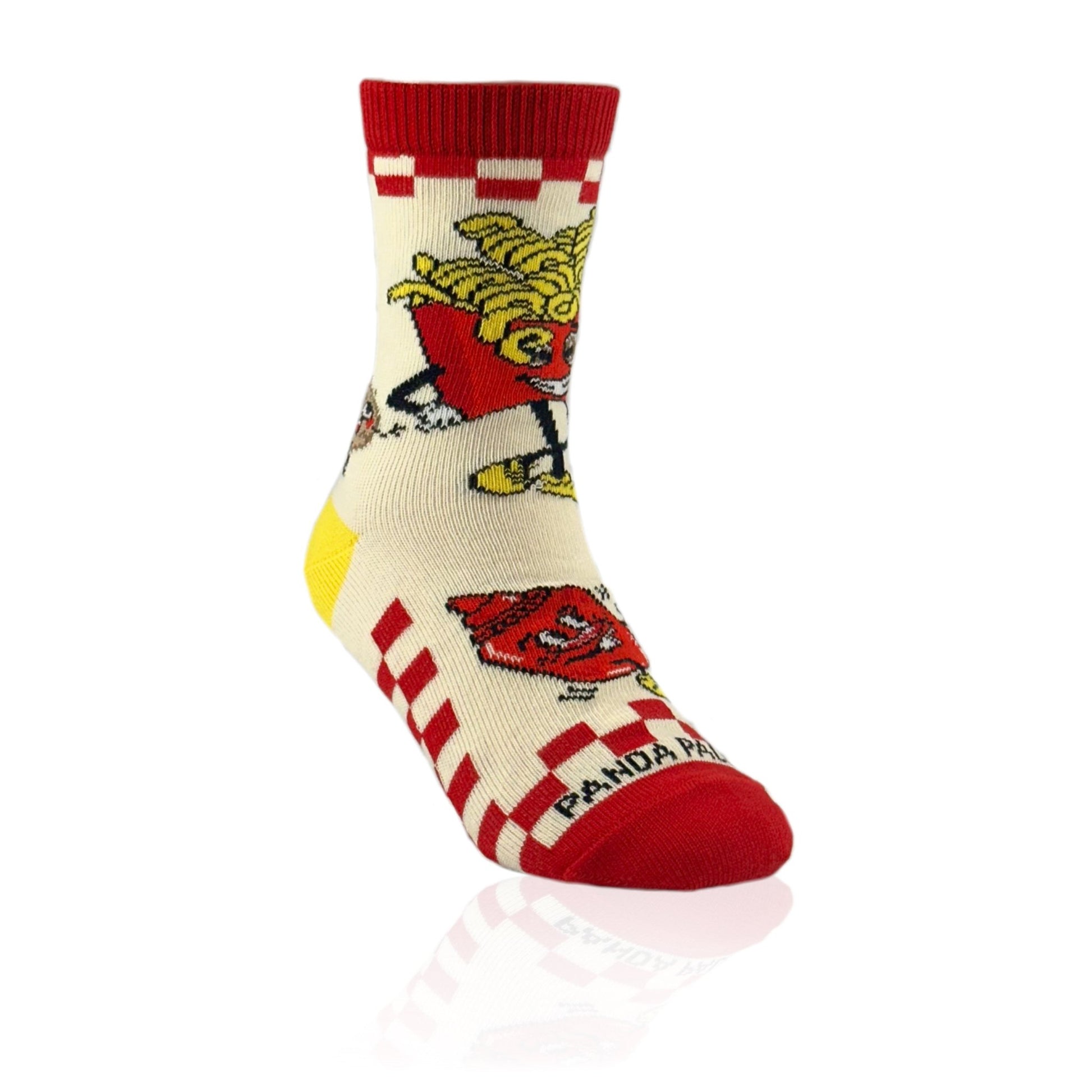 French Fry Socks from the Sock Panda (Ages 3 - 7)