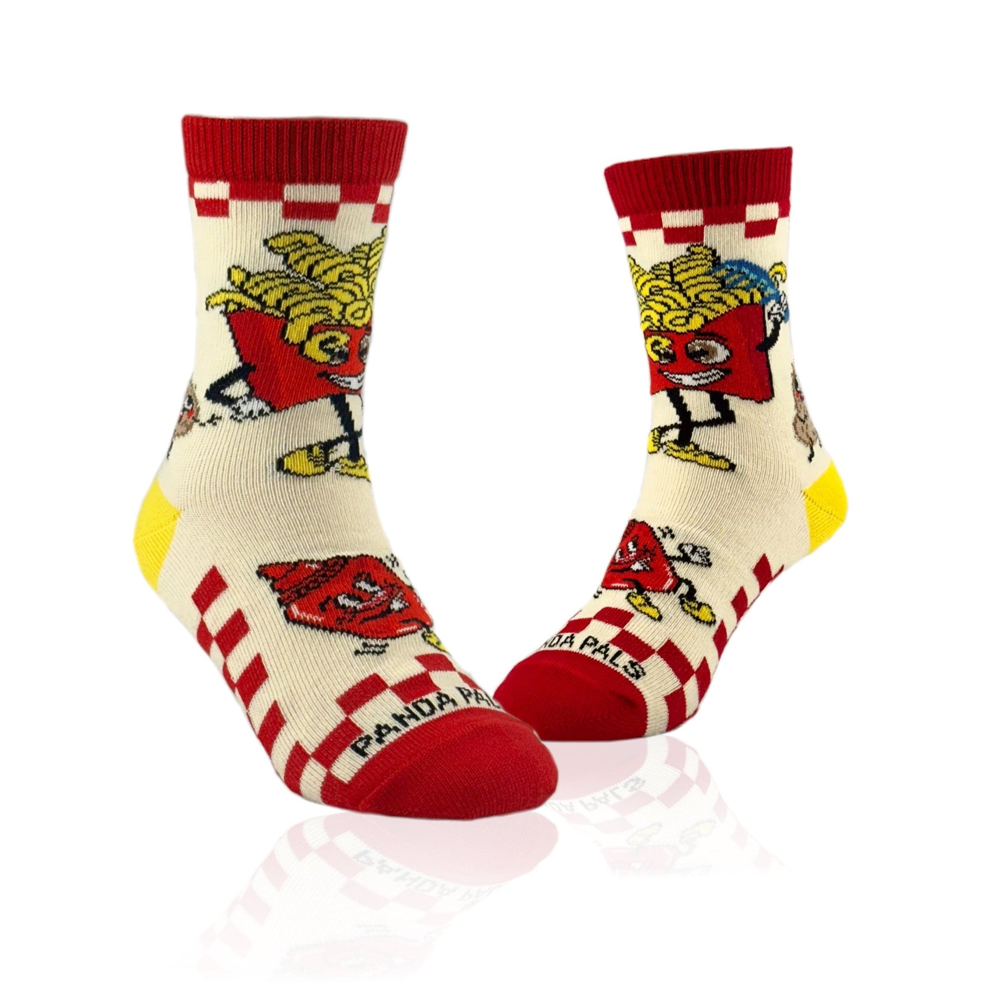 French Fry Socks from the Sock Panda (Ages 3 - 7)
