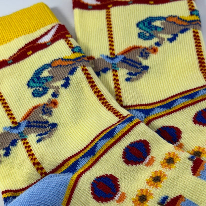Fun Carousel Socks from the Sock Panda (Ages 3 - 7)