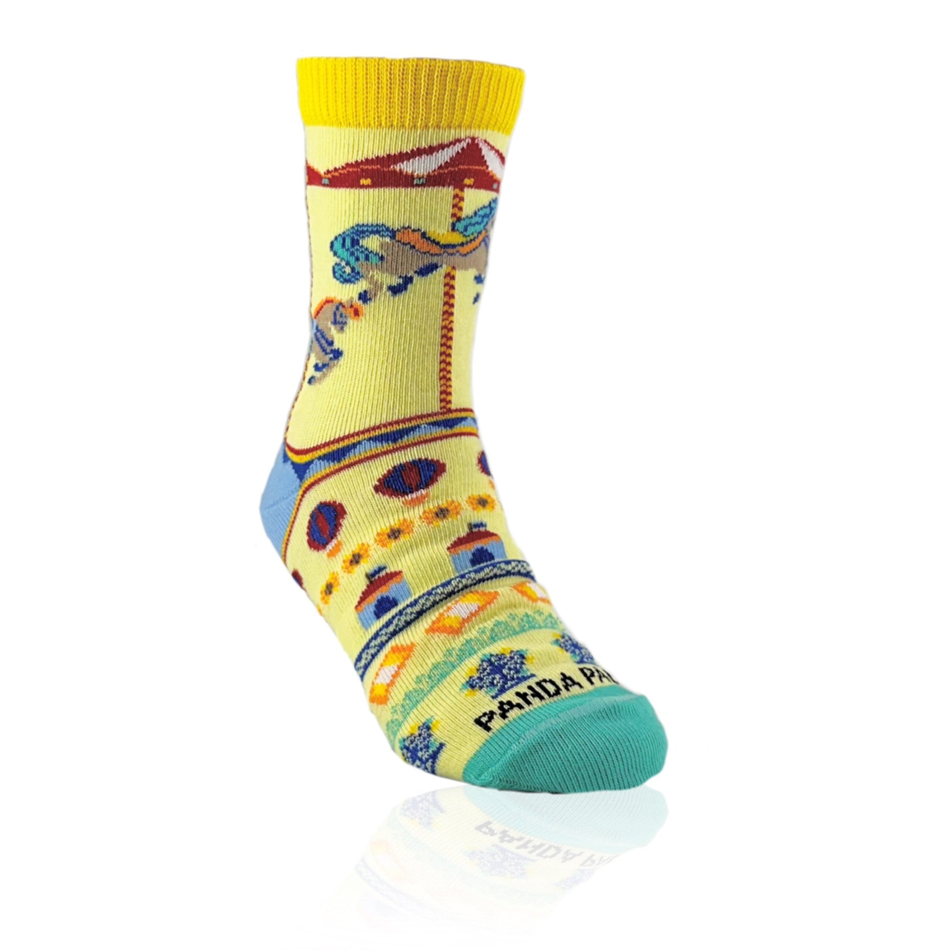 Fun Carousel Socks from the Sock Panda (Ages 3 - 7)