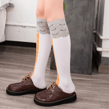 Funny Chicken Leg Socks (Knee High)