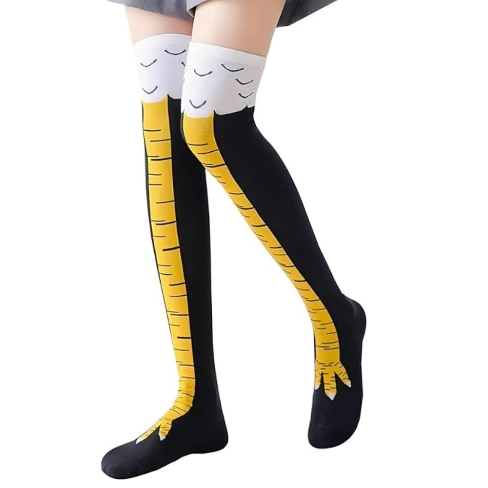 Funny Chicken Leg Socks (Thigh High)