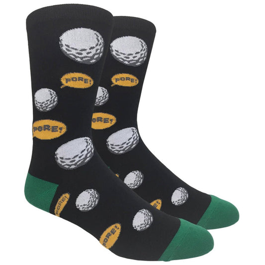 Golf Ball Socks (Adult Large - Men's Shoe Sizes 8 - 12)