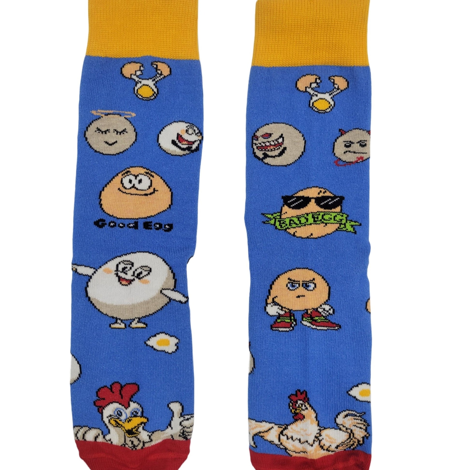 Good Egg vs Bad Egg Socks from the Sock Panda