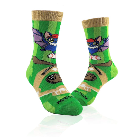 Halloween Baseball Bat Socks from the Sock Panda (Ages 3 - 7)
