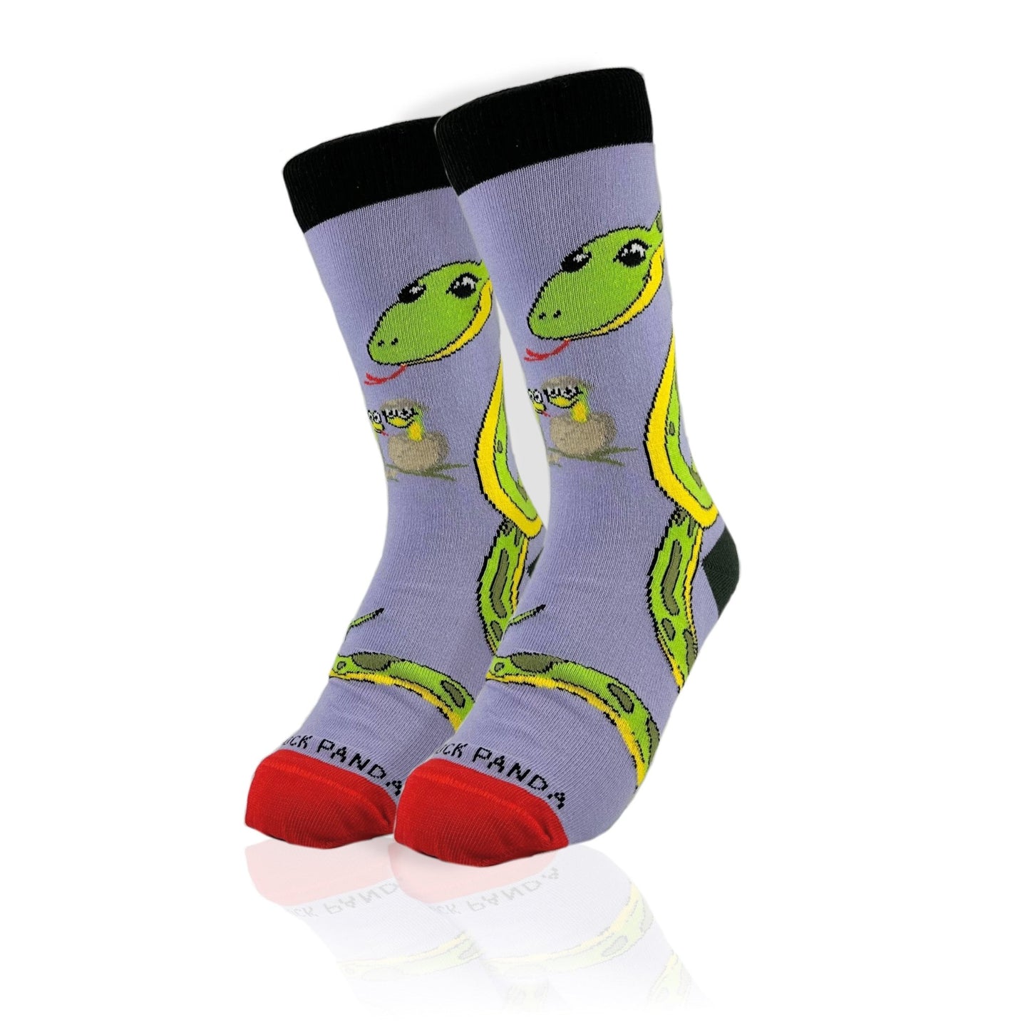 Happy Tree Snake with Babies Socks from the Sock Panda (Adult Small)