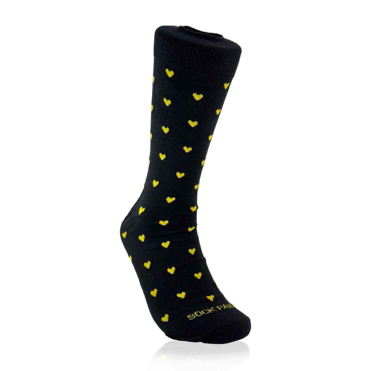 Heart Patterned Socks from the Sock Panda (Adult Large - Men's Shoe Sizes 8 - 12)