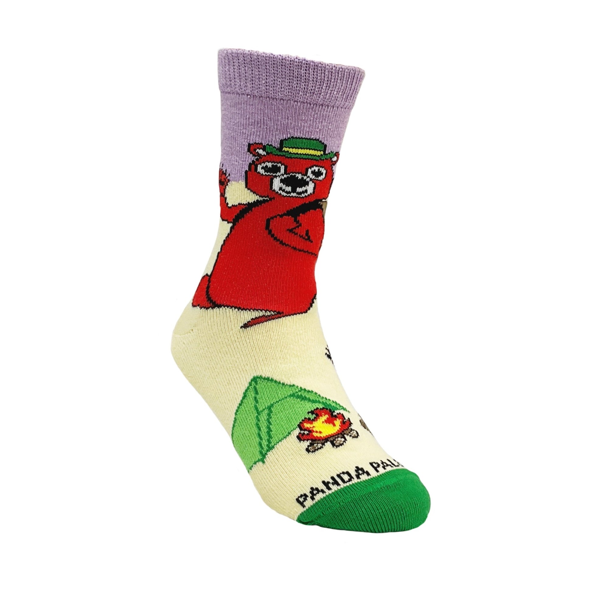 Hiking Bear Socks from the Sock Panda (Age 3 - 7)