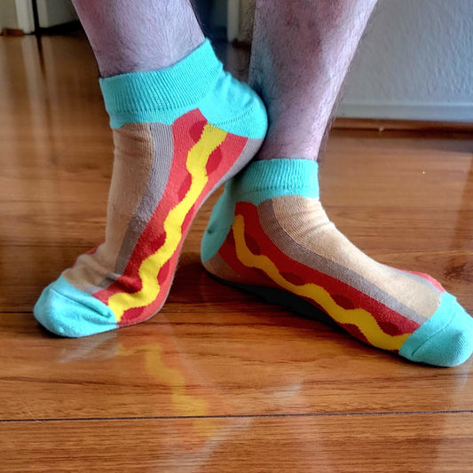 Hot Dog Ankle Socks from the Sock Panda