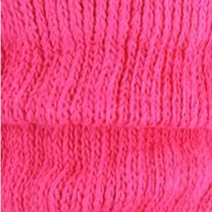 Hot Pink Slouch Socks (Adult Medium - Women's Shoe Sizes 5 - 10)