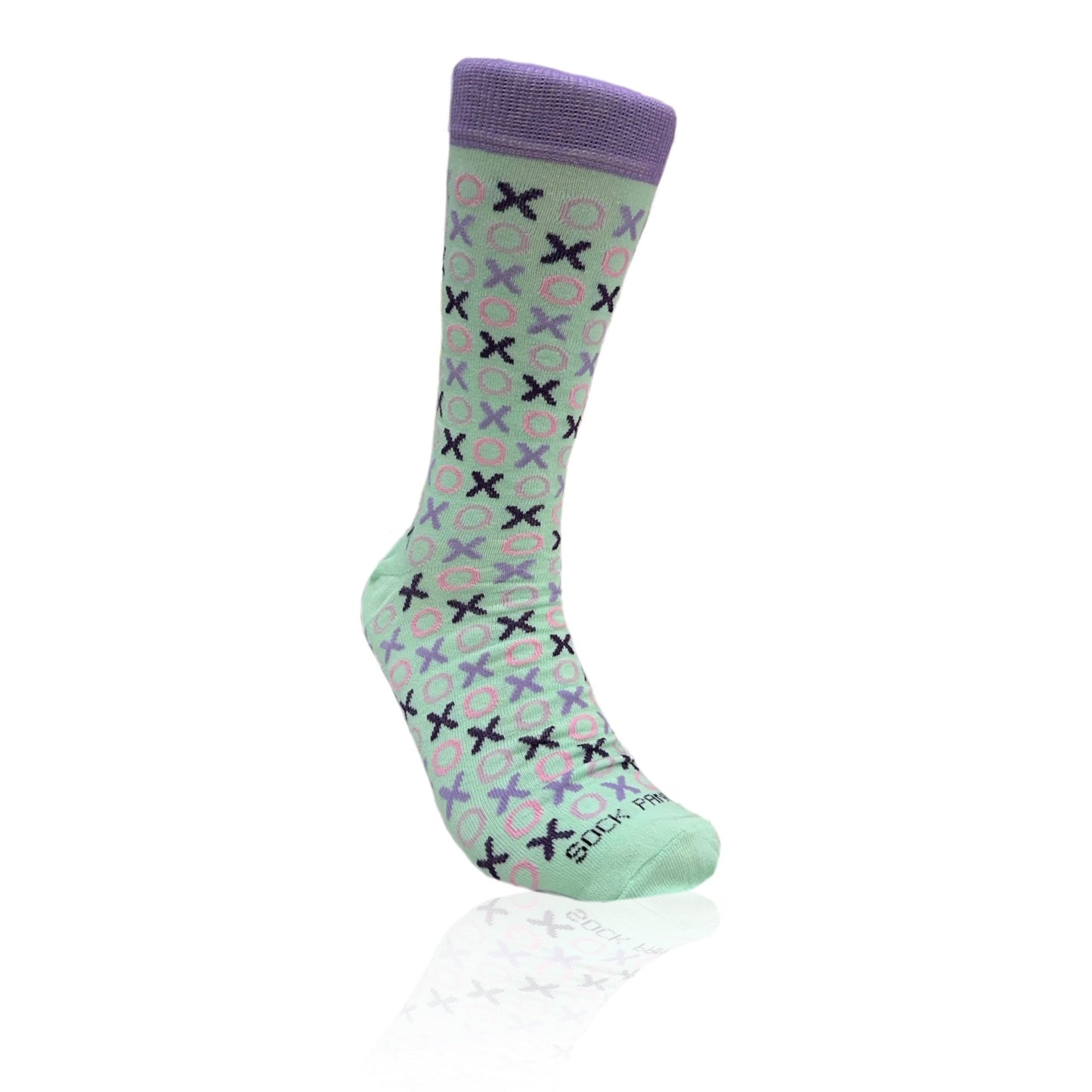Hugs and Kisses (xoxo) Love Patterned Office Socks