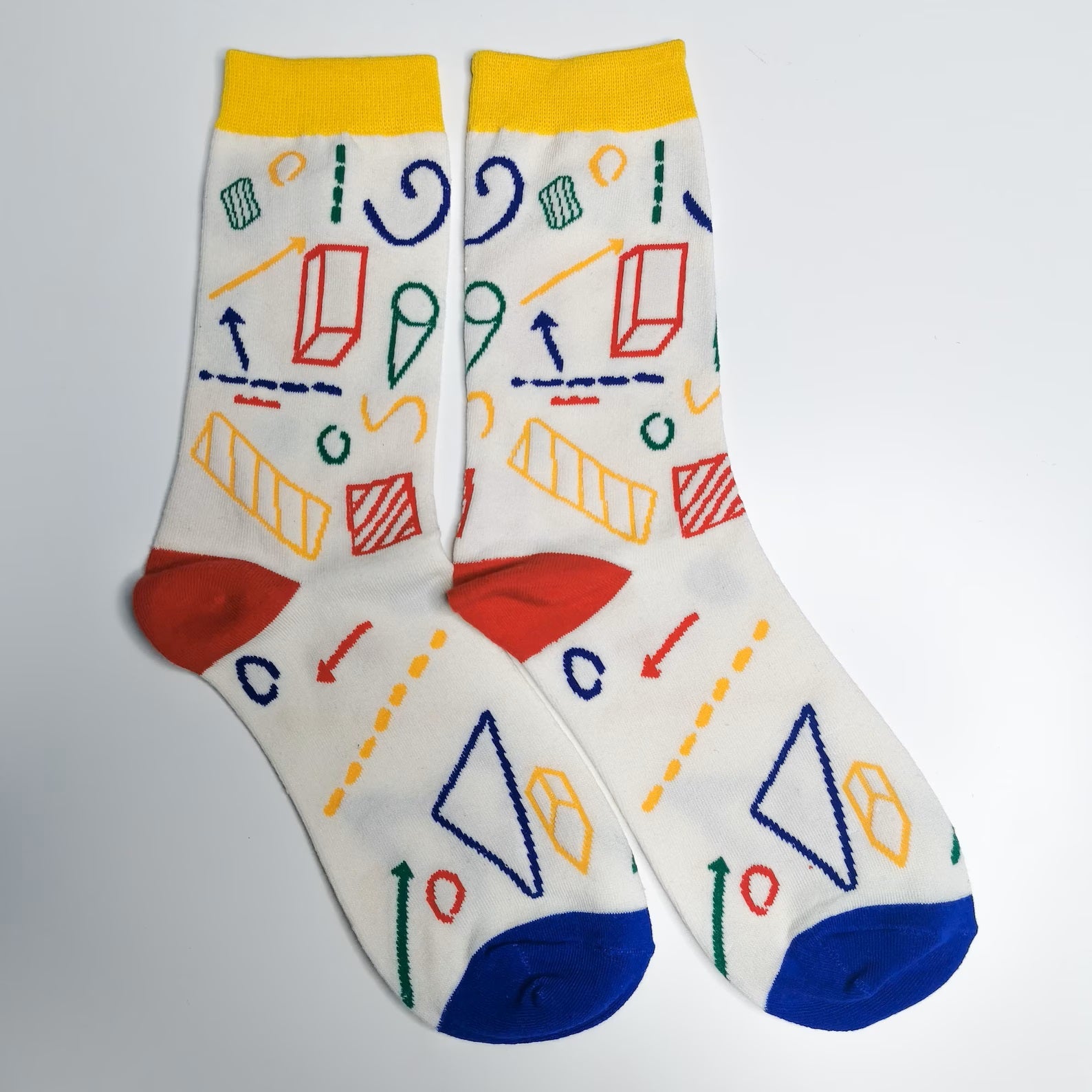 Geometry Patterned Socks from the Sock Panda (Adult Large)