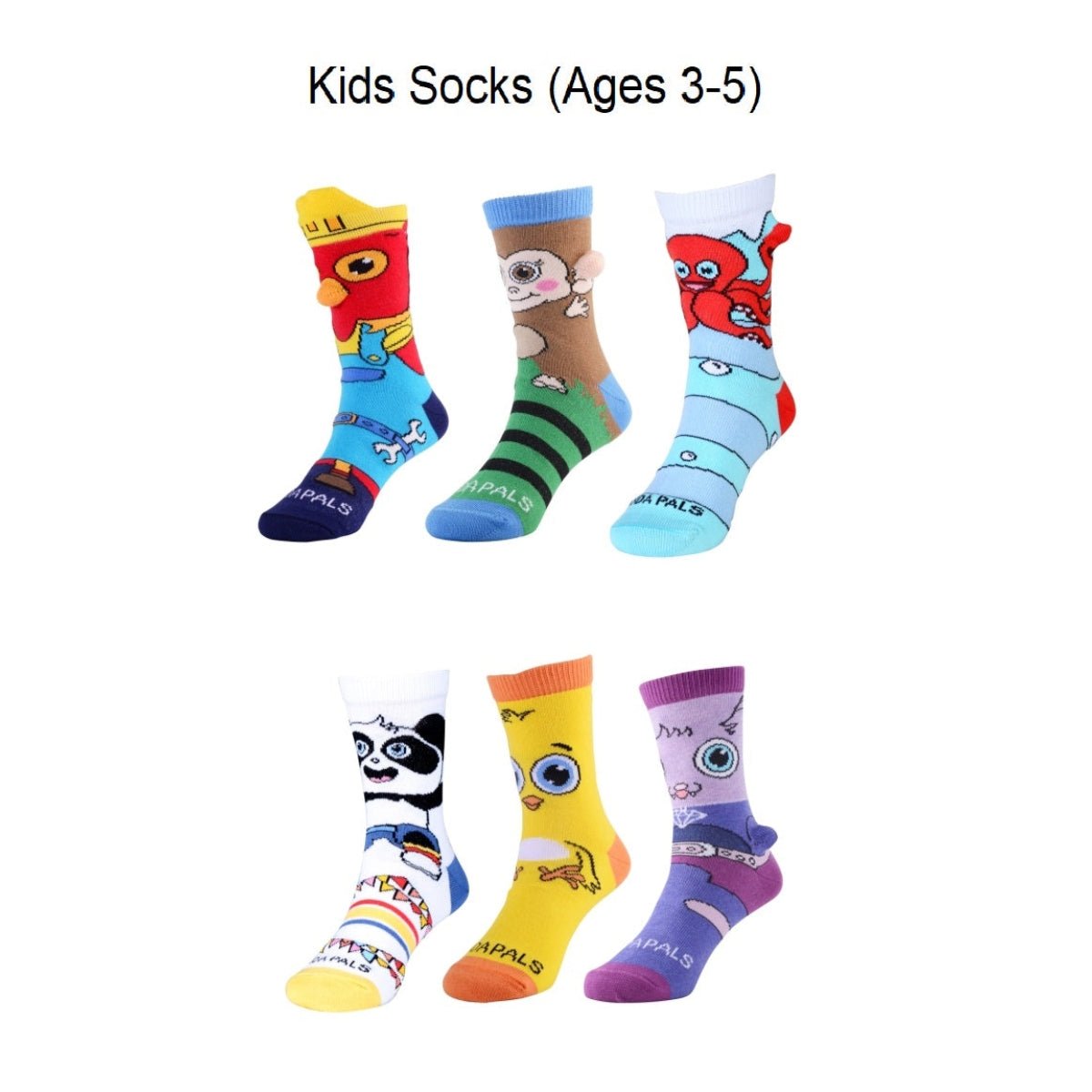 Kids Gift Sets (4-Pack) from the Sock Panda