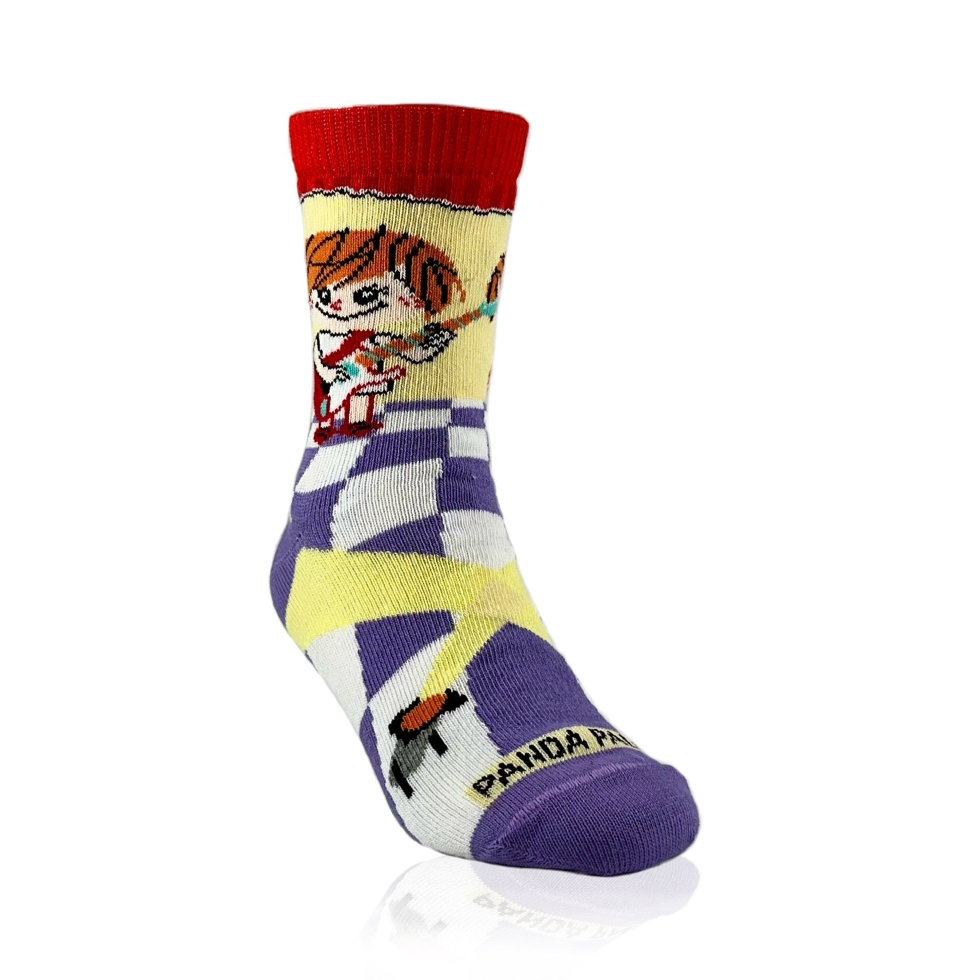Kids Playing the Guitar Socks from the Sock Panda (Ages 3 - 7)